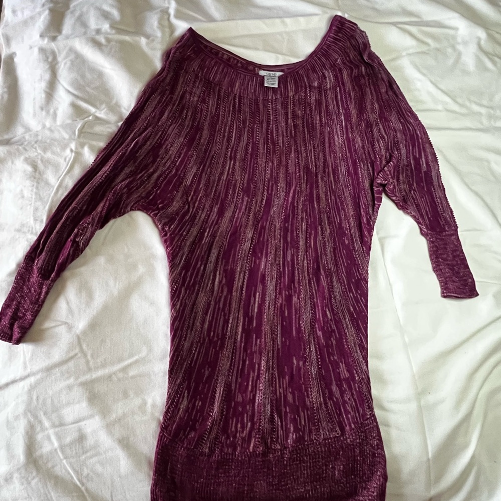 Cache Purple Women's Sweater